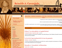 Tablet Screenshot of carcanholo.com.br